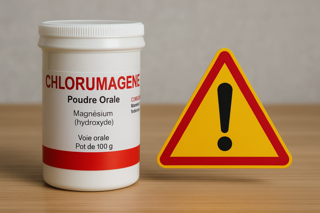 chlorumagene-contre-indication-et-danger