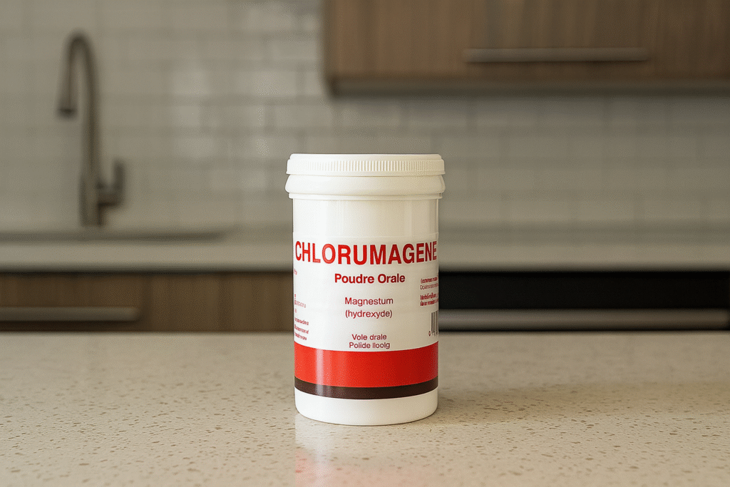 pot de chlorumagène