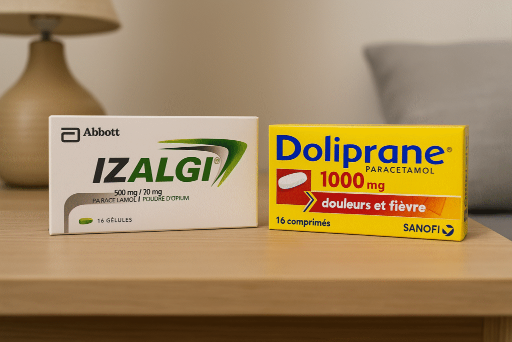 Doliprane versus izalgi