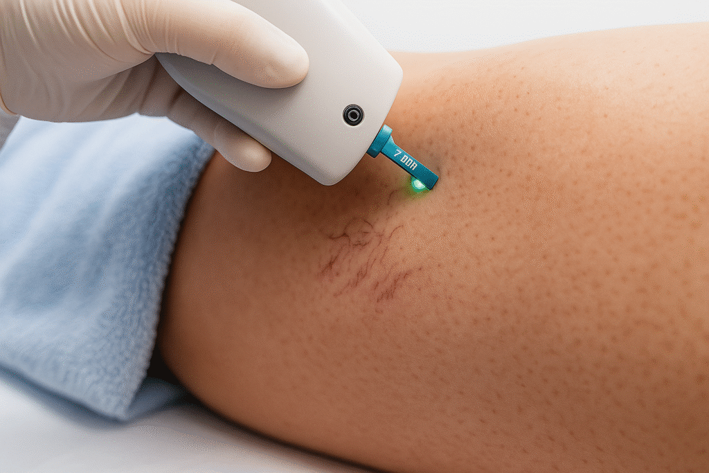 traitement laser varicosité