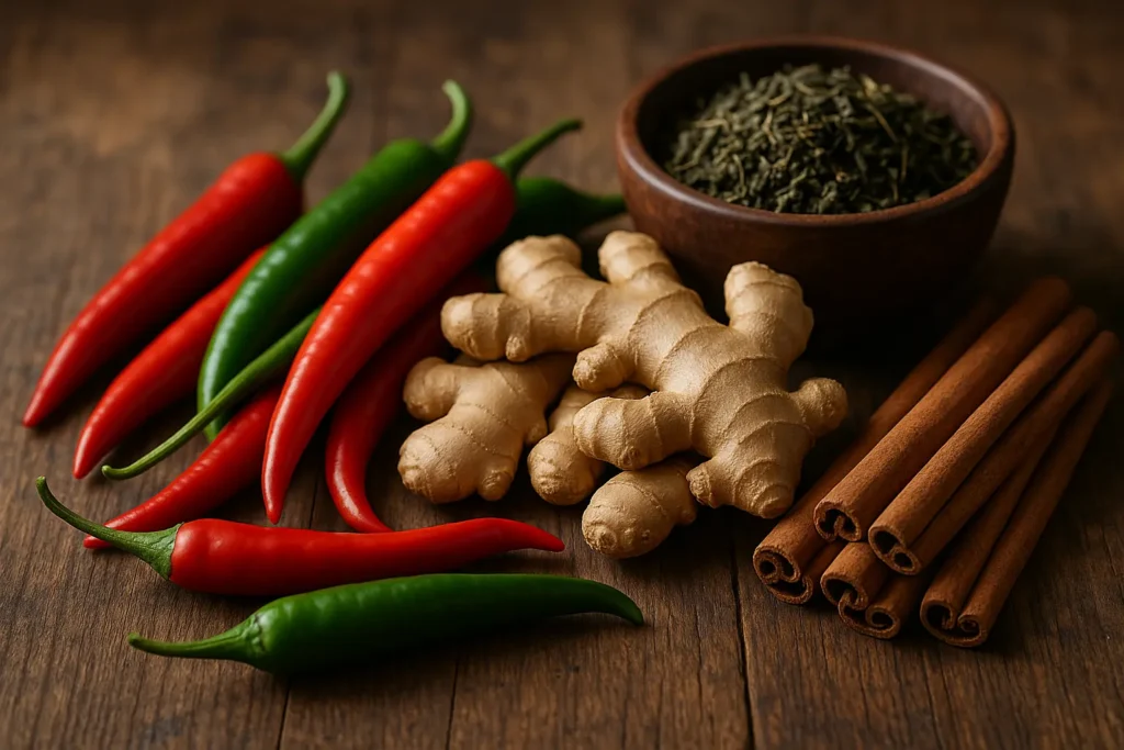 aliments thermogeniques