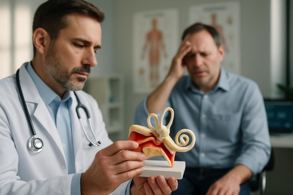 découvrez comment reconnaître le lien entre vertiges et troubles de l'oreille interne pour mieux comprendre et gérer ces symptômes.