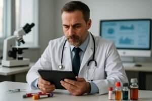 découvrez les causes possibles d'une ferritine élevée et les examens médicaux recommandés pour un diagnostic précis et un suivi adapté.
